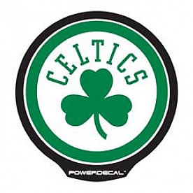 POWERDECAL Decal - Boston Celtics Logo Black Plastic 4-1/2 Inch - PWR74001