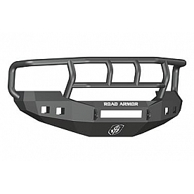 Road Armor Bumper Stealth Titan II 1-Piece Design Steel Black - 605R2BNW