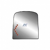 K-Source Exterior Mirror Glass Rectangular OEM Single - 44249