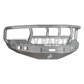 Road Armor Bumper Stealth Titan II 1-Piece Design Steel Natural - 605R2Z