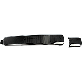 Help! By Dorman Exterior Door Handle - Plastic Silver Single - 81069