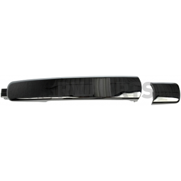 Help! By Dorman Exterior Door Handle - Plastic Silver Single - 81069