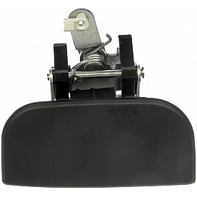 Help! By Dorman Exterior Door Handle - Plastic Black Single - 81071