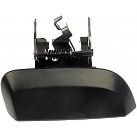 Help! By Dorman Exterior Door Handle - Plastic Black Single - 81074