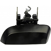 Help! By Dorman Exterior Door Handle - Plastic Black Single - 81075