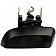 Help! By Dorman Exterior Door Handle - Plastic Black Single - 81075