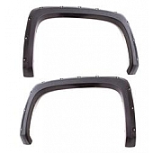 Lund International Fender Flare - Black Matte Set Of 2 - RX125TB