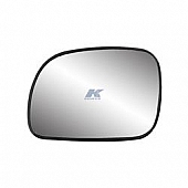 K-Source Exterior Mirror Glass Oval Electric Single - 33013