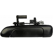 Help! By Dorman Exterior Door Handle - Plastic Black Single - 81079