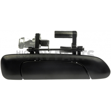 Help! By Dorman Exterior Door Handle - Plastic Black Single - 81080