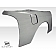 Extreme Dimensions Fender Flare - Black Fiberglass Primered Set Of 2 - 101636