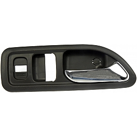 Help! By Dorman Interior Door Handle - Lever Plastic Gray Housing With Silver Lever Single - 81085