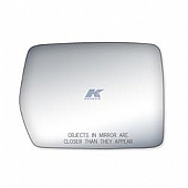 K-Source Exterior Mirror Glass Rectangular Power Single - 90194