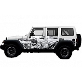 MEK Magnets Body Protector Kit - Matte Cast Vinyl Wrapped Magnet Panel Rocky Mountain - 4004