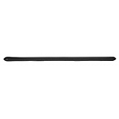 Harwood Fiberglass Bumper Racer 1-Piece Black - 10560