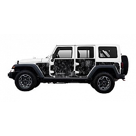 MEK Magnets Body Protector Kit - Matte Cast Vinyl Wrapped Magnet Panel Kryptek Typhon - 4011