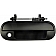Help! By Dorman Exterior Door Handle - Plastic Black Single - 81089