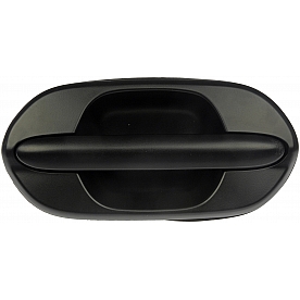 Help! By Dorman Exterior Door Handle - Plastic Black Single - 81091