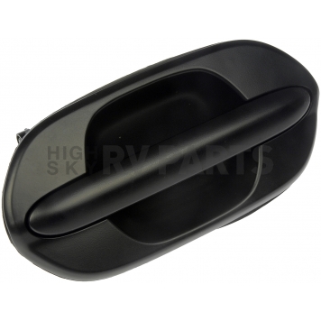 Help! By Dorman Exterior Door Handle - Plastic Black Single - 81091-2