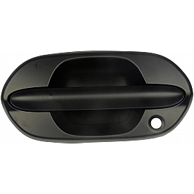 Help! By Dorman Exterior Door Handle - Plastic Black Single - 81092