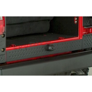 Bushwacker Body Protector Kit - Diamond Textured Thermoplastic Polyolefin Black - 14902-3