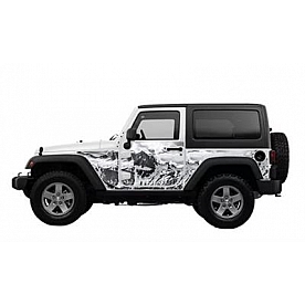 MEK Magnets Body Protector Kit - Matte Cast Vinyl Wrapped Magnet Panel Rocky Mountain - 2004