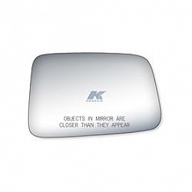 K-Source Exterior Mirror Glass Rectangular Power Single - 90210