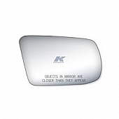 K-Source Exterior Mirror Glass Rectangular Power Single - 90214
