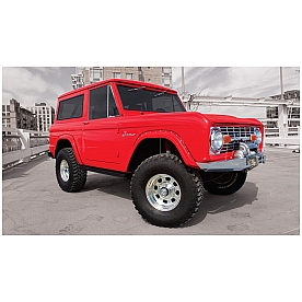 Bushwacker Fender Flare - Black Dura-Flex 2000 TPO Textured Plastic Matte Set Of 2 - 2000207