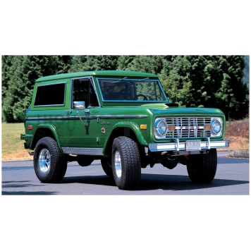 Bushwacker Fender Flare - Black Dura-Flex 2000 TPO Textured Plastic Matte Set Of 2 - 2000507-1
