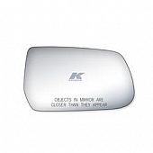 K-Source Exterior Mirror Glass Oval Power Single - 90230