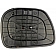 Help! By Dorman Exterior Mirror Glass Oval Power Single - 56110