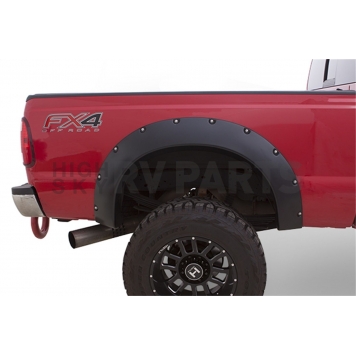 Bushwacker Fender Flare - Black Dura-Flex 2000 ABS Smooth Plastic Matte Set Of 2 - 2010202-2