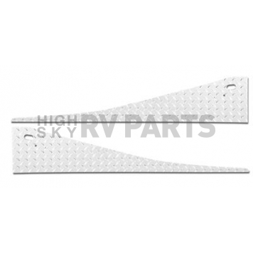 Warrior Products Fender Shield - Black Powder Coated Aluminum - 91601PC