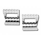 Warrior Products Fender Shield - Silver Polished Aluminum - 91602