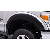 Bushwacker Fender Flare - Black Dura-Flex 2000 ABS Smooth Plastic Matte Set Of 2 - 2010302
