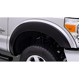 Bushwacker Fender Flare - Black Dura-Flex 2000 ABS Smooth Plastic Matte Set Of 2 - 2010302