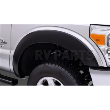 Bushwacker Fender Flare - Black Dura-Flex 2000 ABS Smooth Plastic Matte Set Of 2 - 2010302