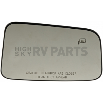 Help! By Dorman Exterior Mirror Glass Rectangular Power Single - 56121