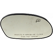 Help! By Dorman Exterior Mirror Glass Oval Power Single - 56123