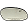 Help! By Dorman Exterior Mirror Glass Oval Power Single - 56123