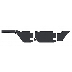 Warrior Products Body Protector Kit - Black Powder Coated Aluminum - 941PC