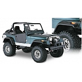 Bushwacker Fender Flare - Black Dura-Flex 2000 TPO Textured Plastic Matte Set Of 4 - 1091007