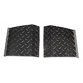 Warrior Products Fender Shield - Black Powder Coated Steel - S90802