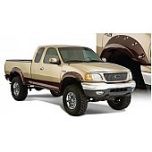 Bushwacker Fender Flare - Black Dura-Flex 2000 ABS Smooth Plastic Matte Set Of 2 - 2007302