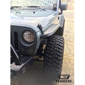 MCE Fender Fender Flare - Black Thermoplastic Olefin-TPO Textured Set Of 4 - FFJKG2N