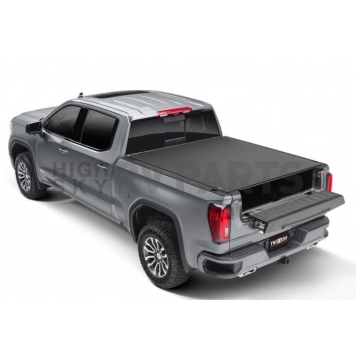 Truxedo Tonneau Cover Hard Roll-Up Black Matte Aluminum/ Fabric - 1474301-1