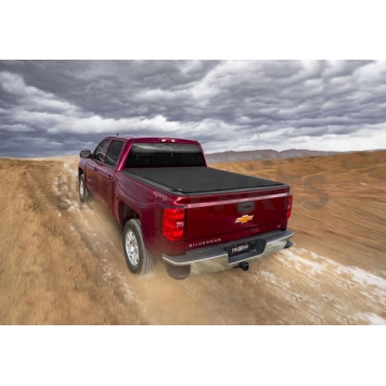 Truxedo Tonneau Cover Hard Roll-Up Black Matte Aluminum/ Fabric - 1474301-4