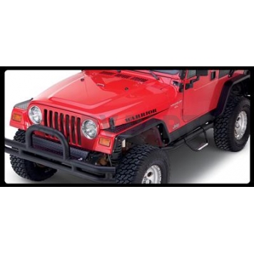 Warrior Products Fender Shield - Black Powder Coated Steel - S91600