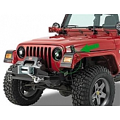 Warrior Products Fender Shield - Black Powder Coated Steel - S91602